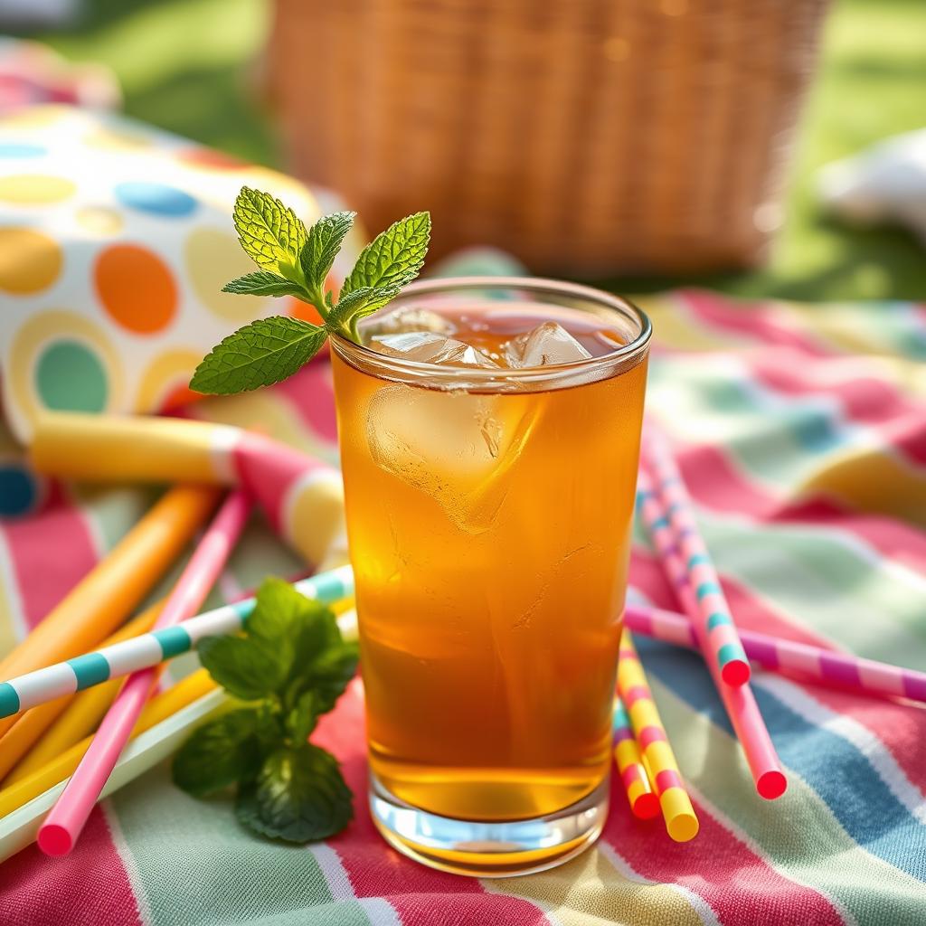 5. Cold Brewed Mint Majesty Tea (Chilled, Unsweetened)