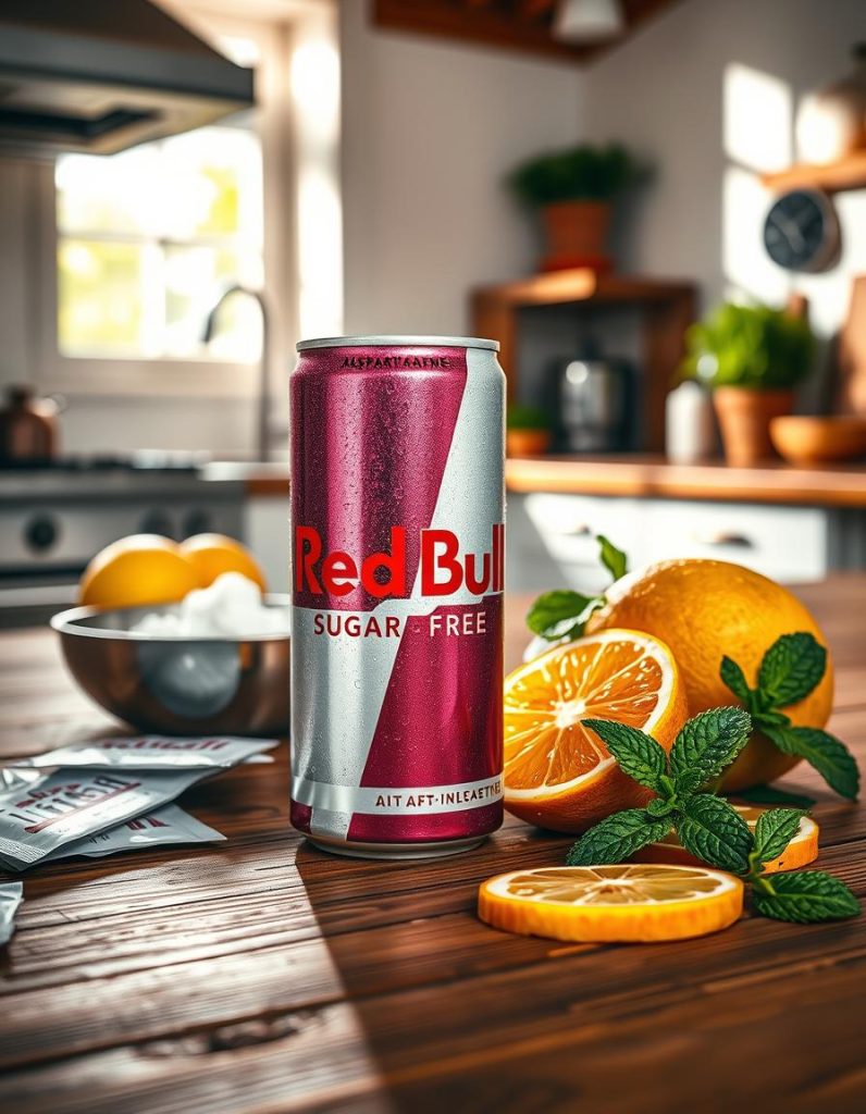 Does Sugar Free Red Bull Have Aspartame or Any Other Artificial Sweeteners?