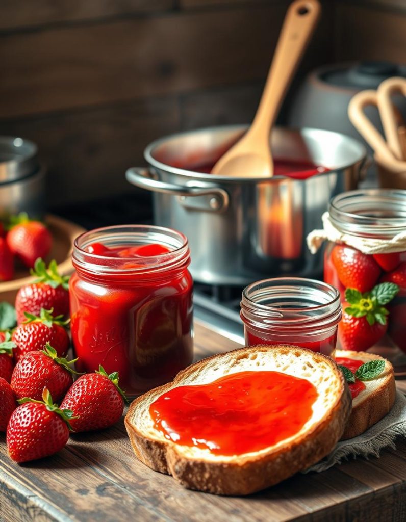 How to Make Sugar Free Strawberry Jam for Toasts and Desserts